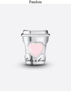 PANDORA Take a Break Coffee Cup Charm
